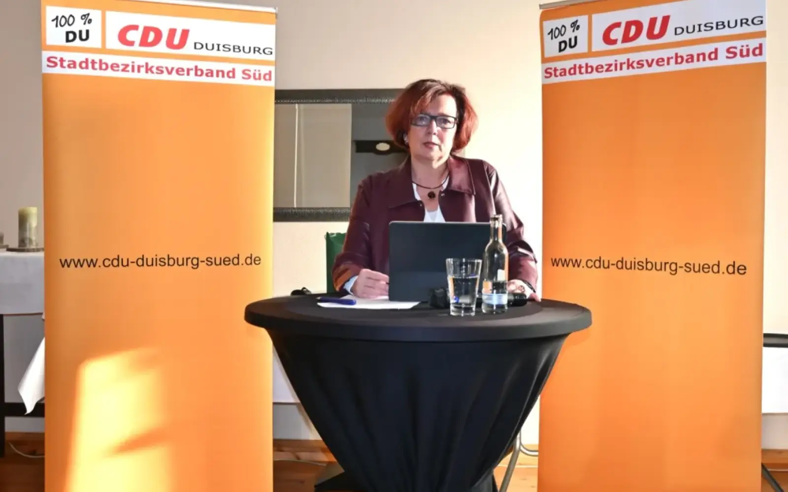 Im September findet in NRW die Kommunalwahl statt. Sylvia Linn möchte für die CDU das Amt der Oberbürgermeisterin von Sören Link (SPD) übernehmen. Foto: sam