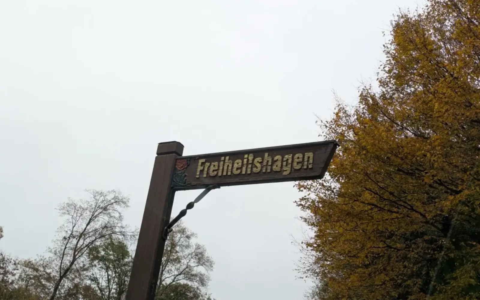 Freiheitshagen in Angermund vor geplanter Straßensanierung. Foto: ah