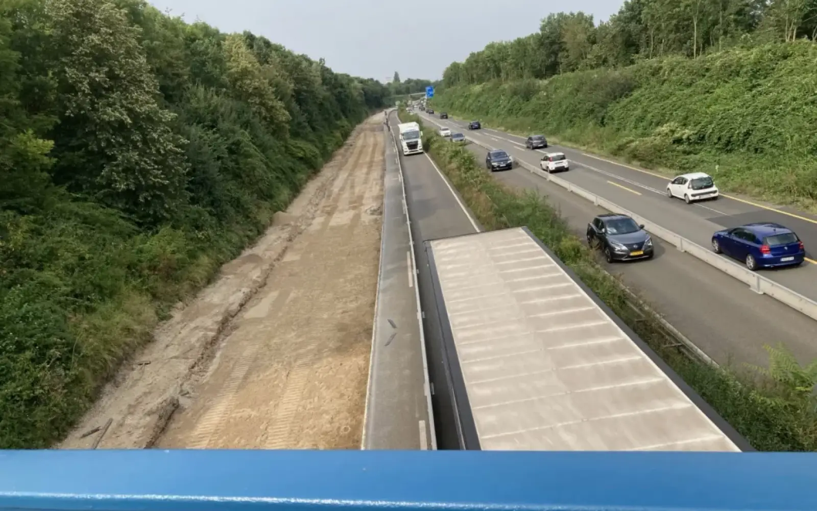 So ist der aktuelle Zustand in Fahrtrichtung Duisburg. Foto: sam