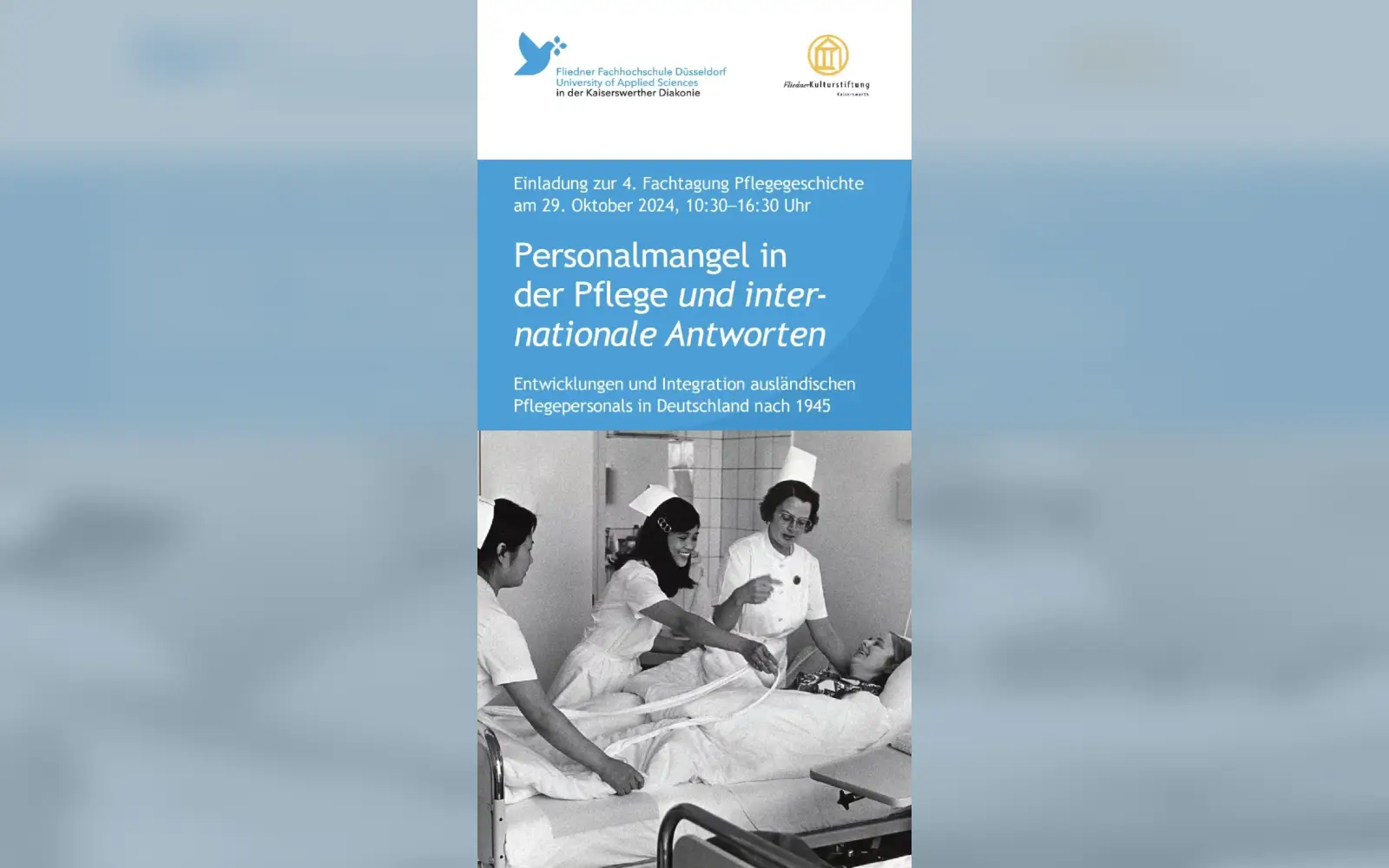 Fachtag Pflegegeschichte Seite 1