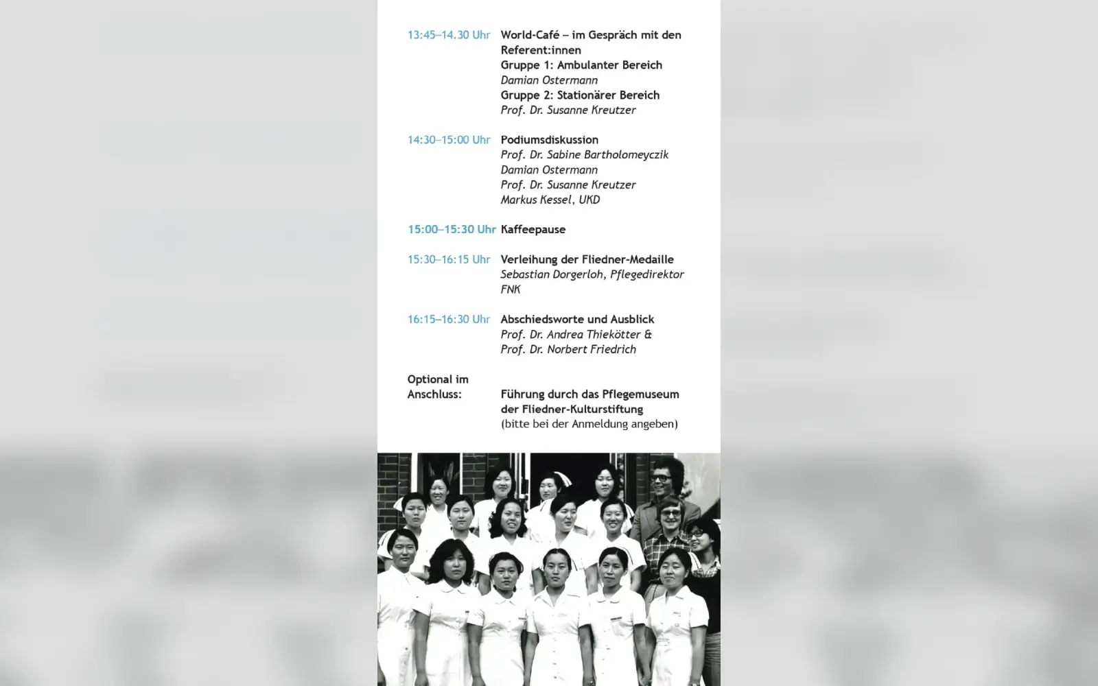 Fachtag Pflegegeschichte Seite 5