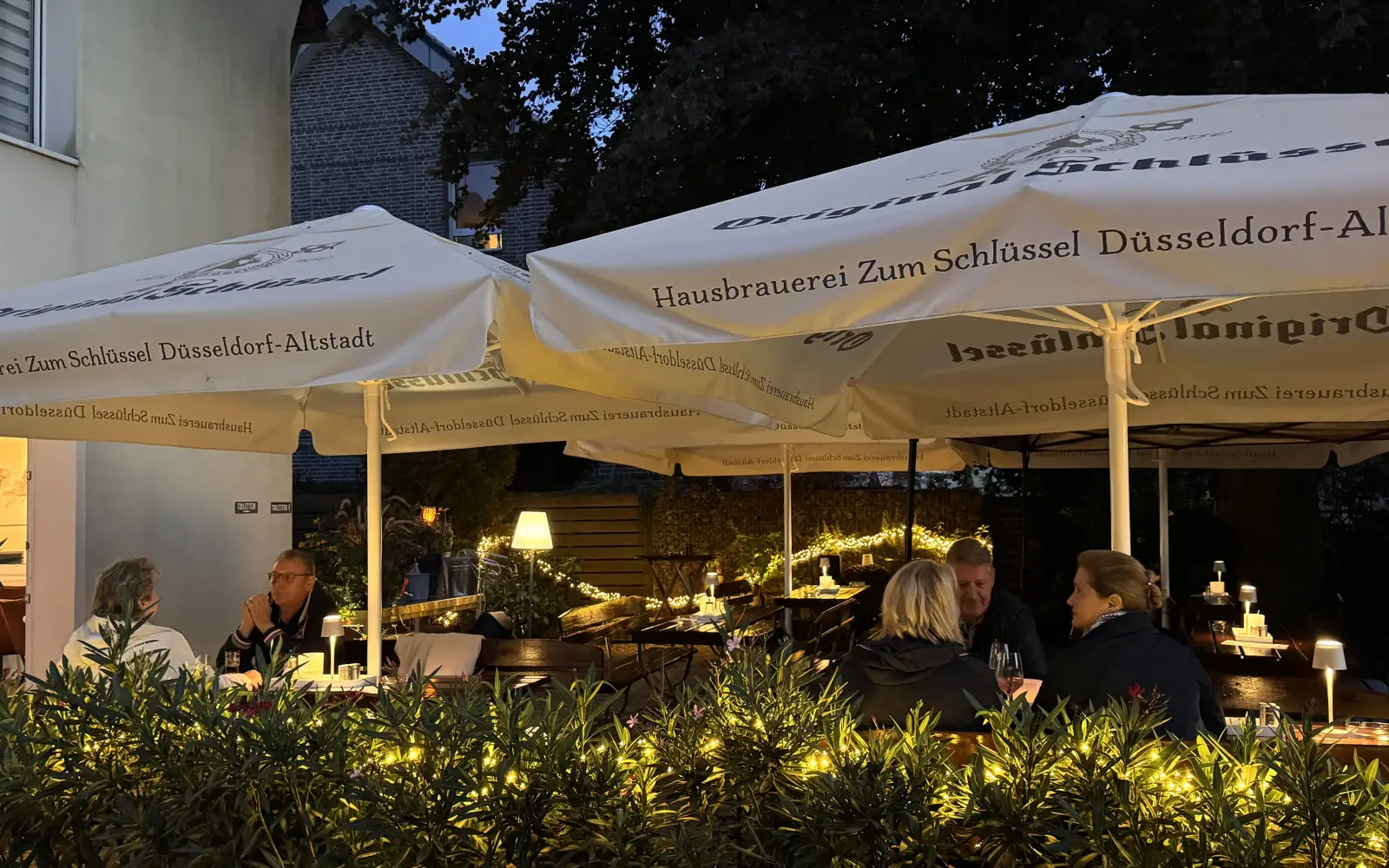 Die Terrasse an der Anger war den ganzen Sommer über bis auf den letzten Platz gefüllt. Foto: Olivia Schulz