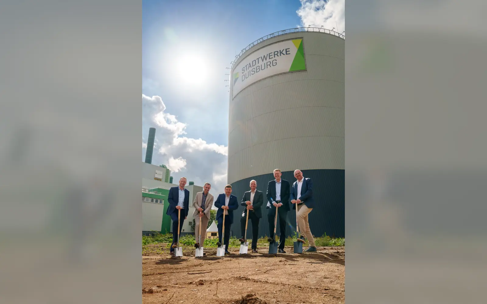 Bis Ende 2029 sollen im Energiepark Wanheim Rheinwasser-Wärmepumpen, Blockheizkraftwerke und Elektrokessel in Betrieb gehen. Foto: Stadtwerke Duisburg