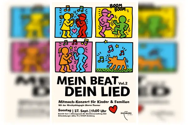  Mitmach-Konzert für Kinder und Familien: „Mein Beat, dein Lied“