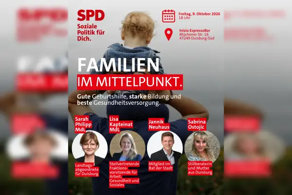 Sarah Philipp lädt in Buchholz zum Gespräch über Familien ein