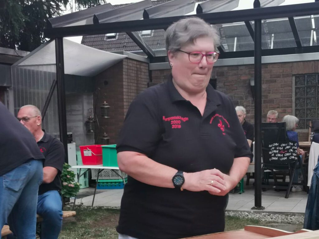 Bereits zum dritten Mal ist Annemarie Höbel Kompaniekönigin. Foto: privat