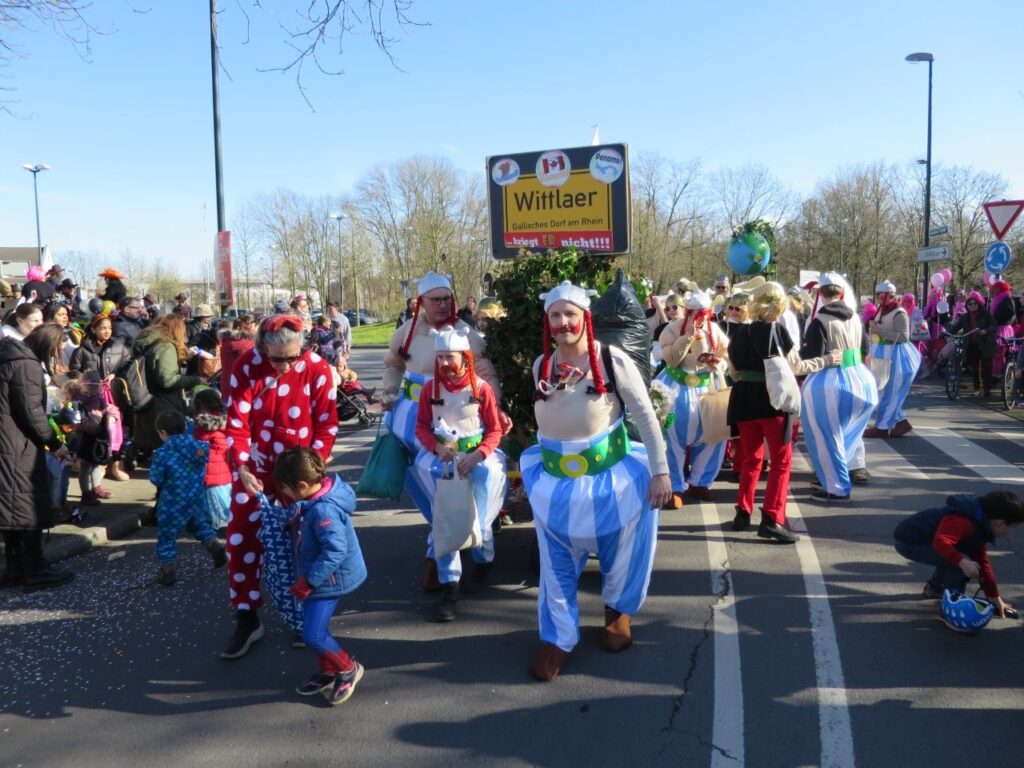 Die widerspenstigen Gallier aus dem fernen Dorf am äußersten Ende der Landeshauptstadt. Foto: hs