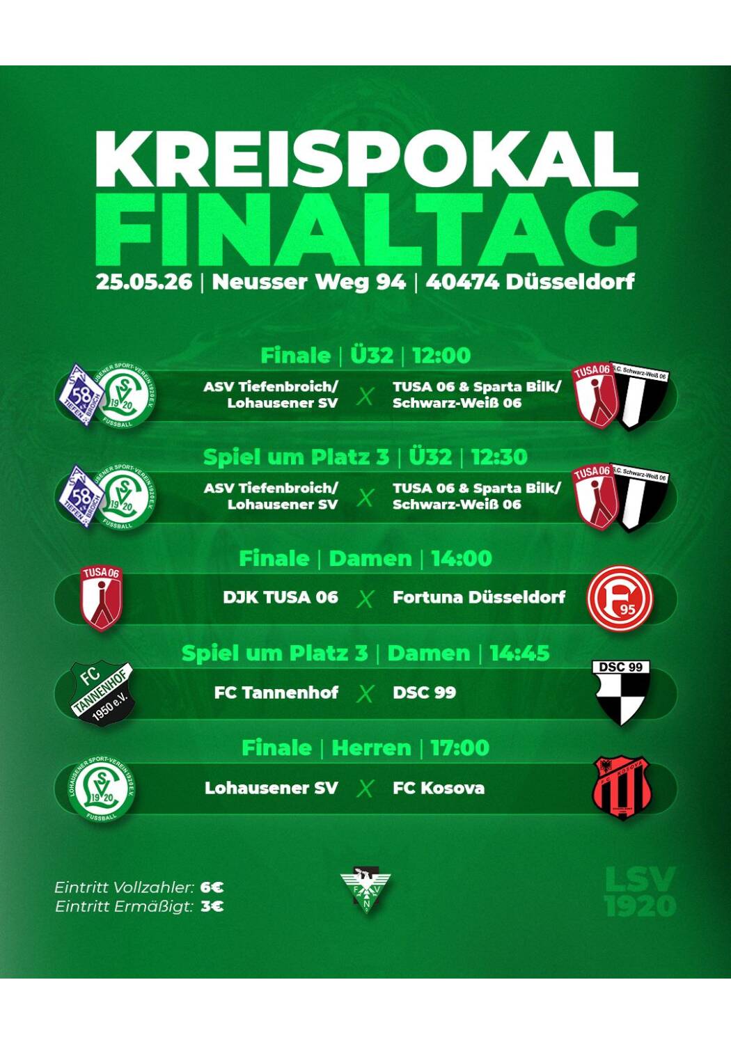 Heimvorteil: LSV-Herren kämpfen im Endspiel um den Kreispokal