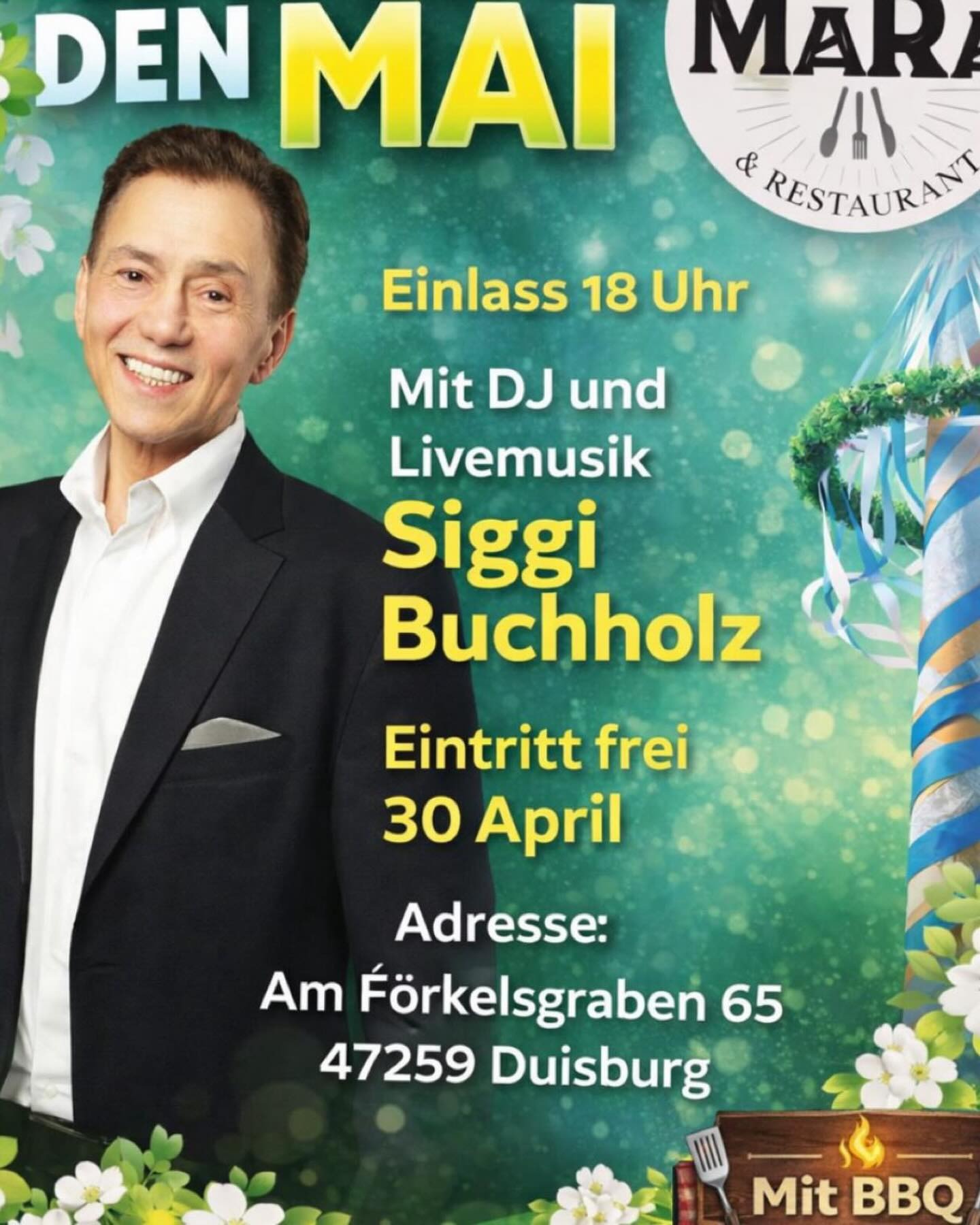 Tanz in den Mai im MaRa Restaurant