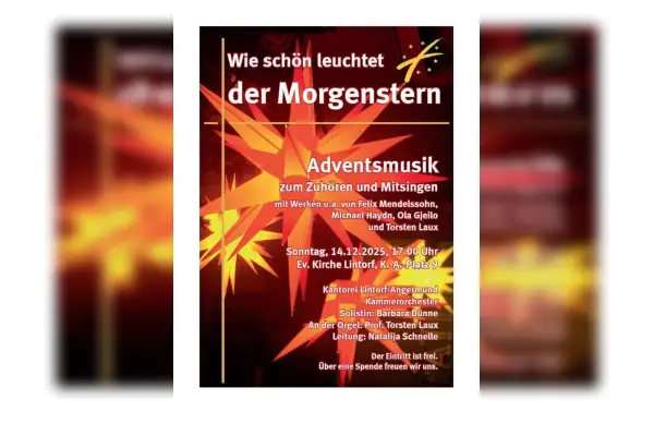Adventsmusik: Wie schön der Morgenstern leuchtet