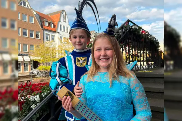 DKKG kürt Kinderprinzenpaar Theodor und Frida in Kaiserswerth