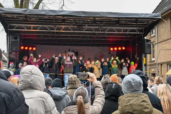In Wedau war vorweihnachtliches Flair zu spüren