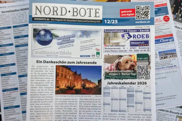 NORDBOTE-Druckausgabe vorab digital im Newsletter