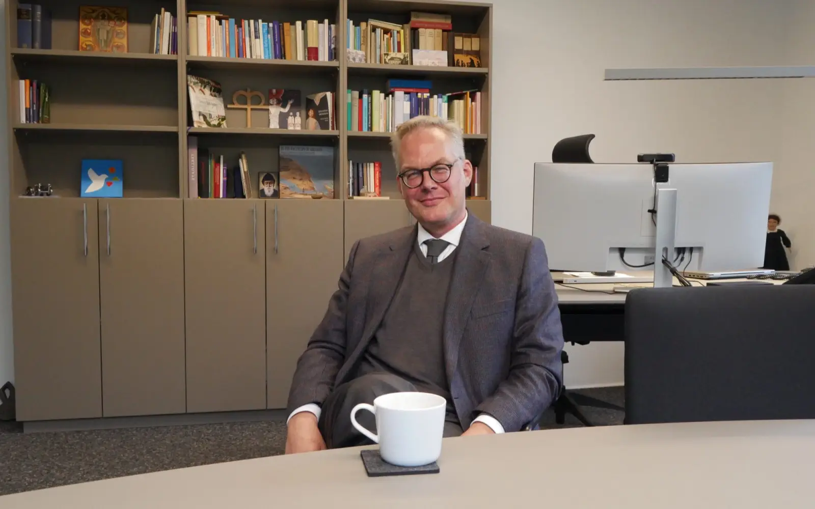 Nach 23 Jahren als Pfarrer in Kaiserswerth ist Jonas Marquardt nun Theologischer Vorstand der Kaiserswerther Diakonie. Foto:cj