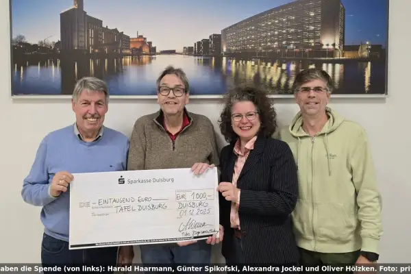 Bürgerverein Huckingen unterstützt die Duisburger Tafel