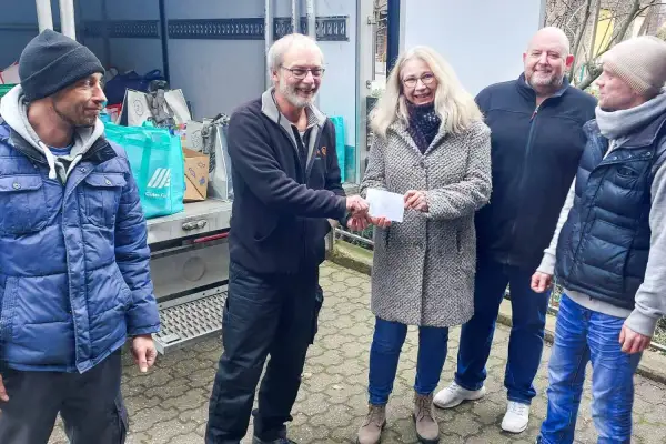 Buchholzer Schützen zeigen Herz für die Duisburger Tafel