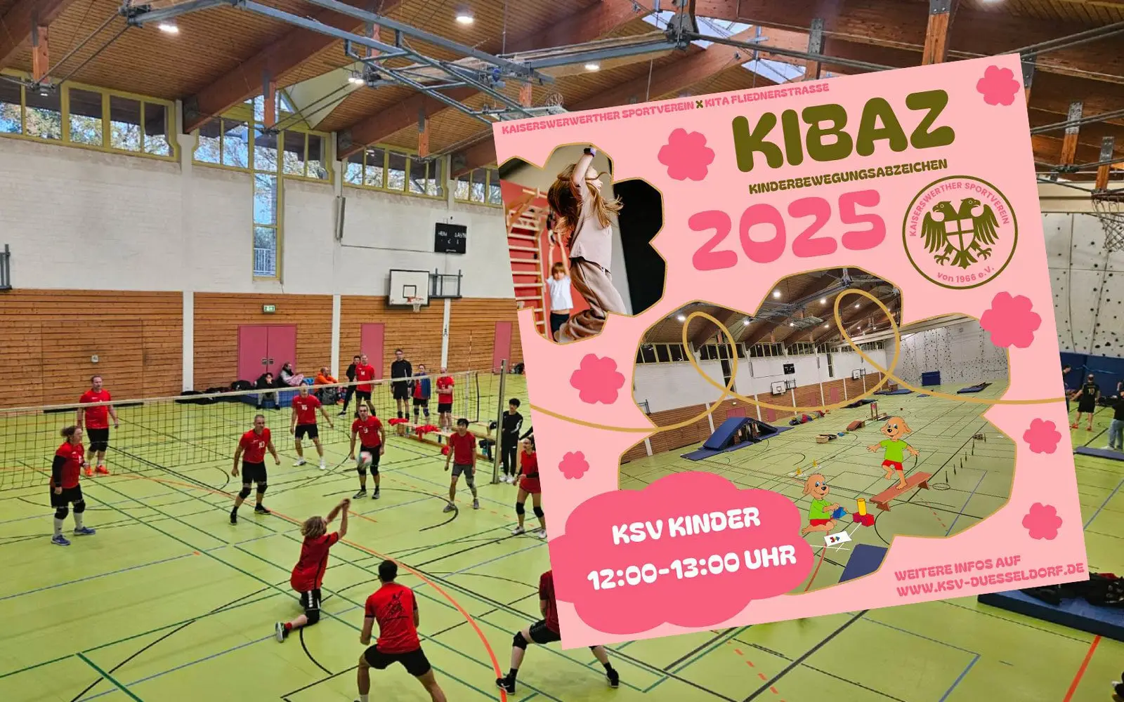 Der KSV lädt am 15. November zum Kibaz und am 16. November zum Volleyballturnier in die Sporthalle des TFG ein Archivfoto: KSV