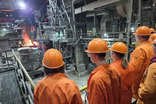 Lange Nacht der Industrie bei HKM: Stahl fasziniert Besucher