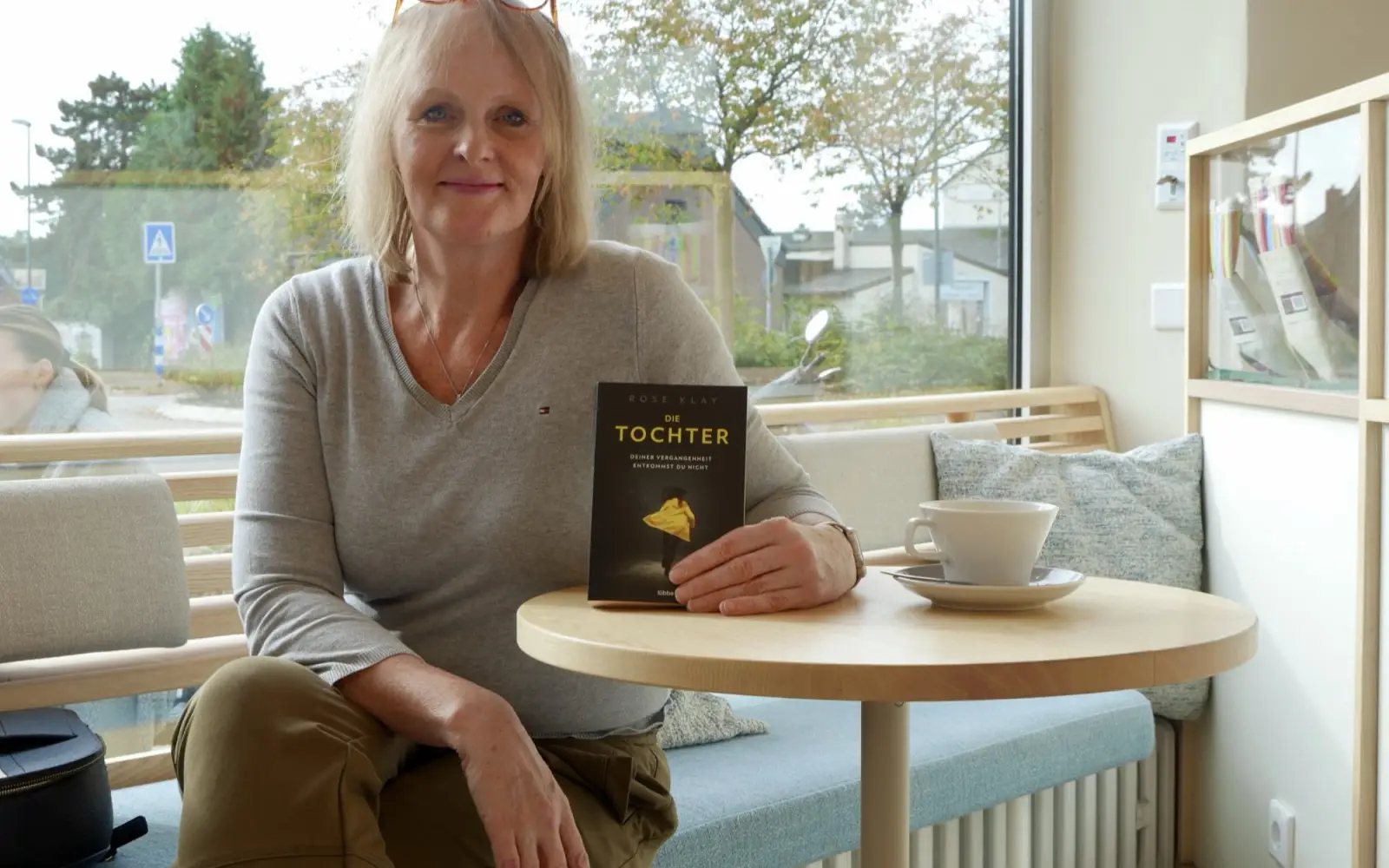 Die Autorin Rose Klay präsentiert ihren Thriller „Die Tochter“. Foto: privat
