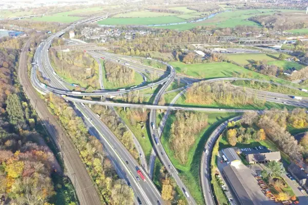 Autobahnkreuz Kaiserberg: Lange Sperrungen auf A3 und A40 für Brückenabriss