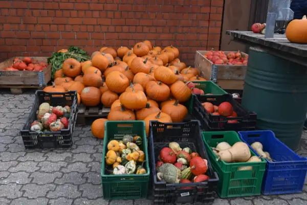 Erntedank in der Kirche und unter freiem Himmel