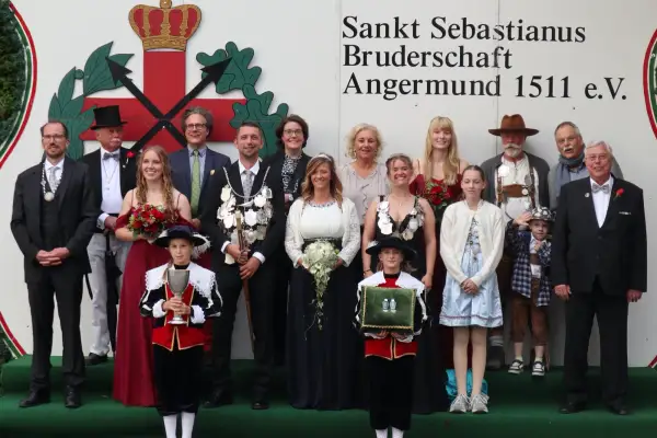 Philipp Stecher heißt der neue Schützenkönig in Angermund