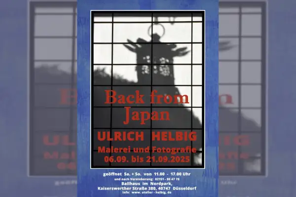 Ausstellung im Ballhaus: Ulrich Helbig zeigt Impressionen aus Japan