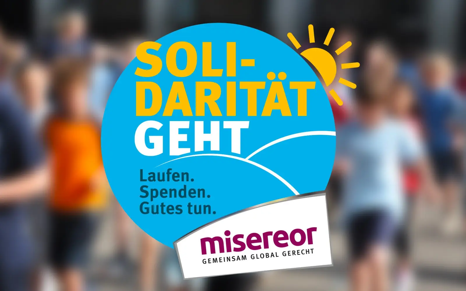 Mit dem Charitywalk unterstützen die Schülerinnen und Schüler die Aktion „Solidarität geht“ des katholischen Hilfswerks Misereor.