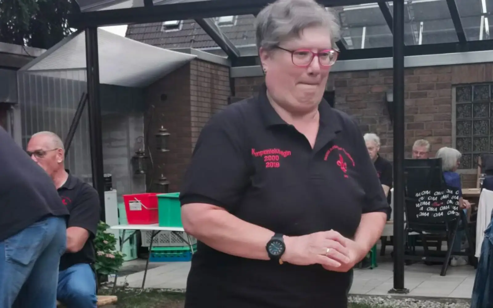 Bereits zum dritten Mal ist Annemarie Höbel Kompaniekönigin. Foto: privat