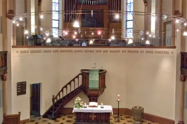 Ratinger Akkordeonorchester spielt in Wanheimer Kirche
