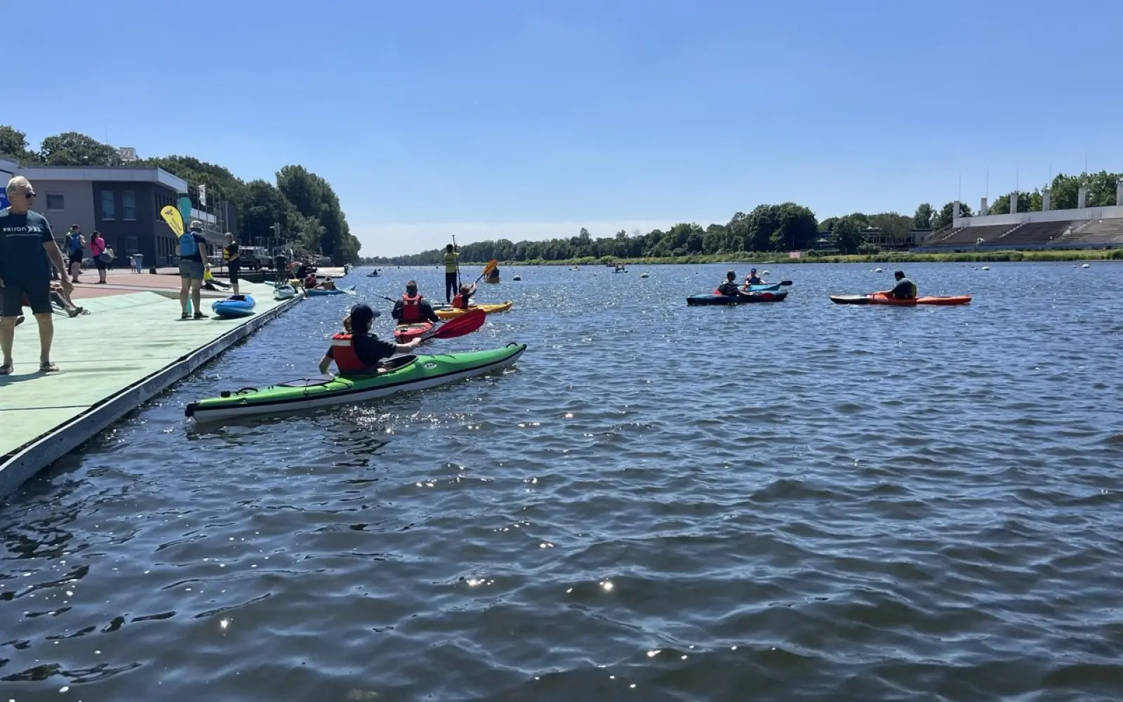 Das NRW Kanu-Testival 2025 in Duisburg bietet am 14. und 15. Juni Kanusport für alle, inklusive Angebote für Familien und Barrierefreiheit. Foto: Kanu-Verband NRW