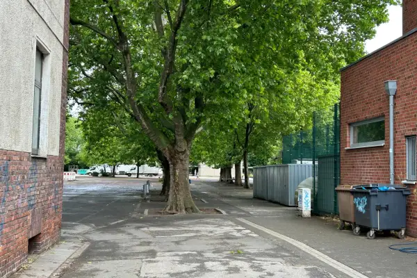 Hoher Zaun soll Schulhofgelände in Buchholz sichern