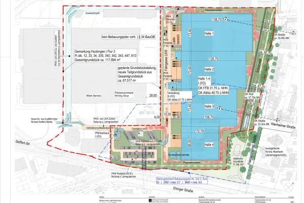 Neues Logistikzentrum geplant: Bald keine LKW mehr in Wanheim?