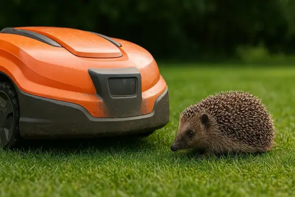 Mähroboter gefährden Igel und Kleintiere