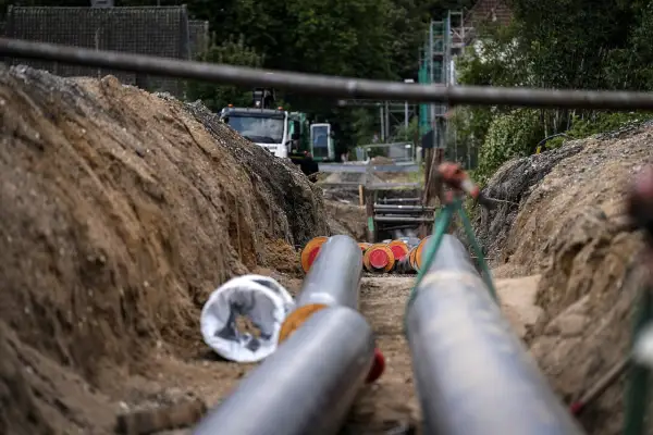 Baubeginn für neue Fernwärmeleitung im Quartier Wedau