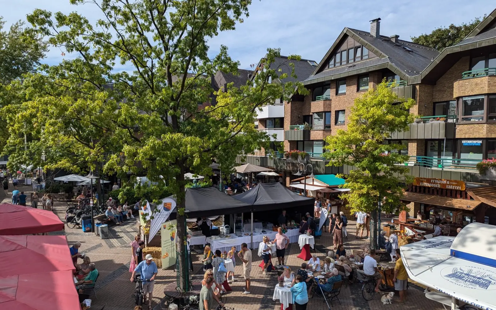 Das Kartoffelfest 2024 bot zahlreiche Stände und gastronomische Angebote; ab 2025 wird es als „Kaiserfest“ mit neuem Konzept fortgeführt. Foto: ah