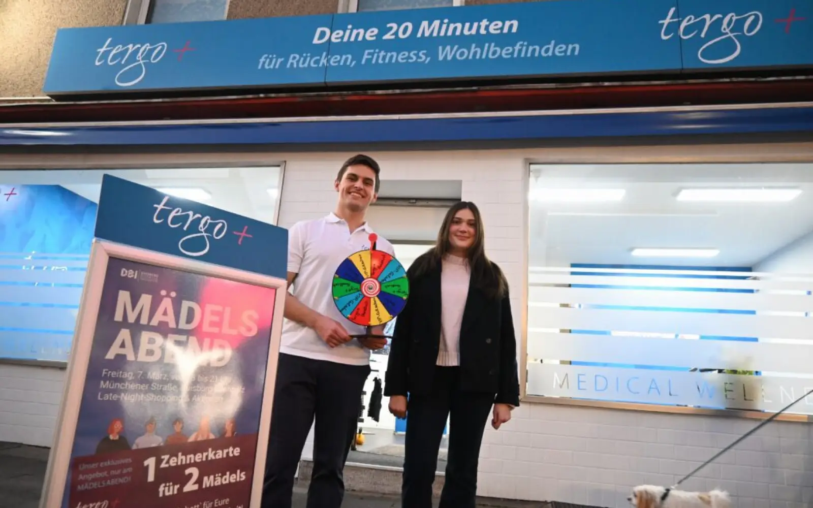 Hatten ein tolles Angebot für Freundinnen beim „Mädelsabend“: Lilly Multhaup und Rikard Böhmer.
Foto: sam