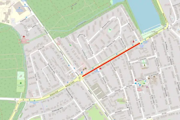 Einschränkungen auf der Wedauer Straße wegen Fernwärmearbeiten
