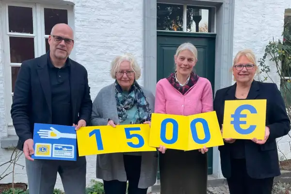 Lions Club Düsseldorf-Kaiserswerth spendet 1.500 Euro an Hospizgruppe