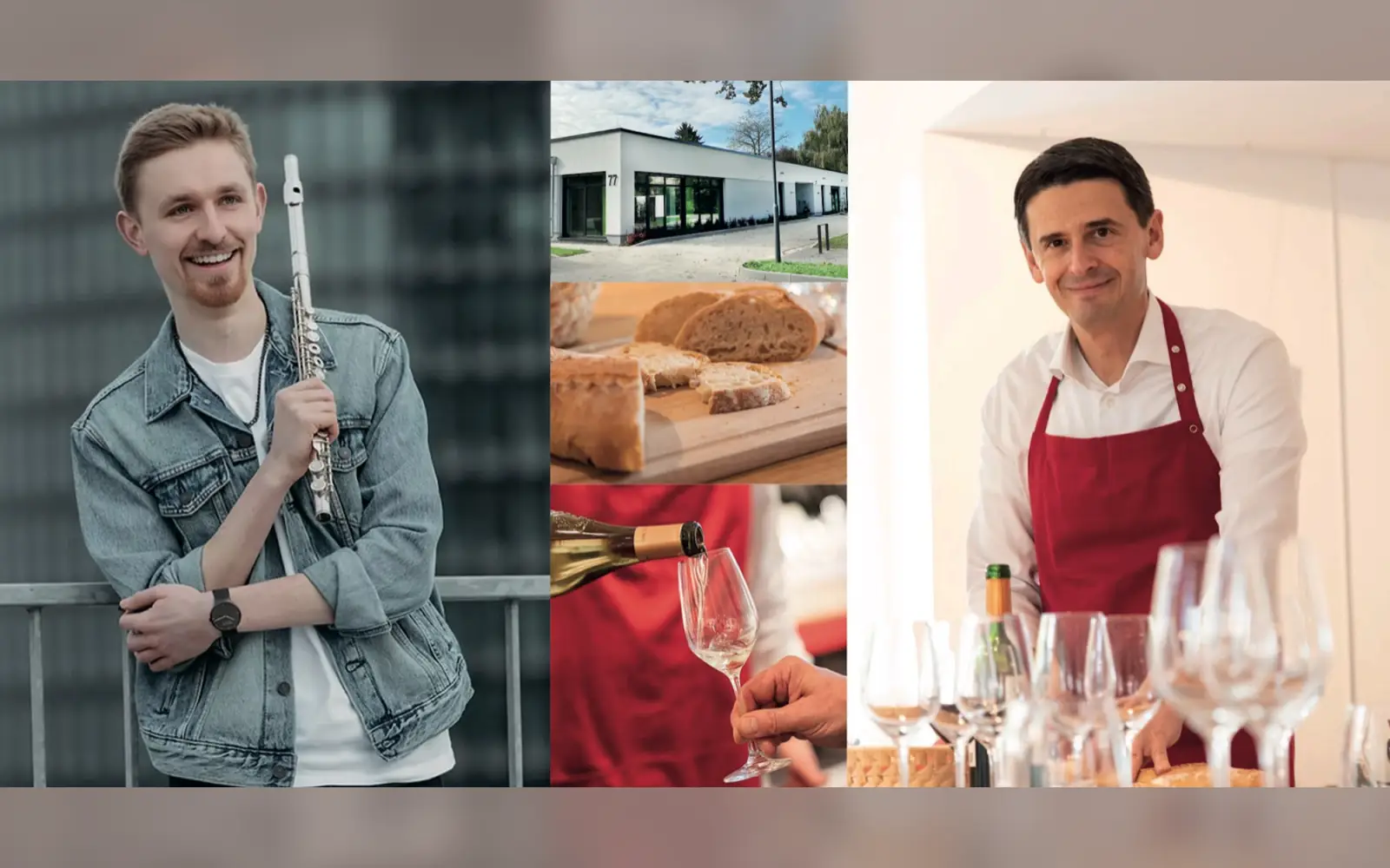 Das Friederike Fliedner Hospiz Kaiserswerth lädt ein zu Kultur und Genuss. Foto: Ben Kutta, Kaiserswerther Diakonie Jacques’ Wein-Depot, Wein-Einzelhandel GmbH