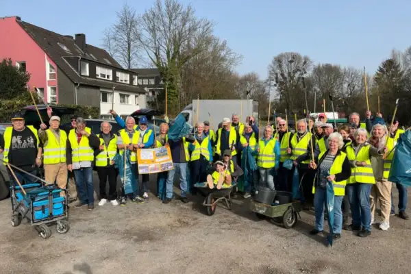 Huckingen ist wieder sauber!