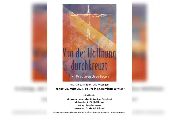 Kreuzwegandacht „Von der Hoffnung durchkreuzt“