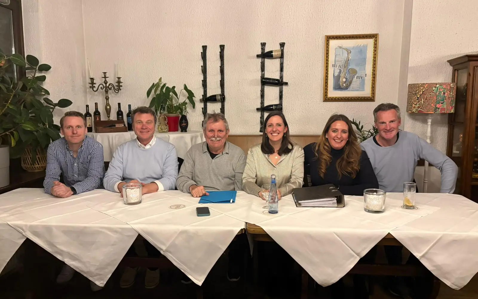 Der neue Vorstand v.l.n.r.: Jasper Jahn, Thomas Schnalke, Ferdi Wolff, Vanessa Kiersztyn, Svenja Geißler und Jörg Thewes. Foto: privat
