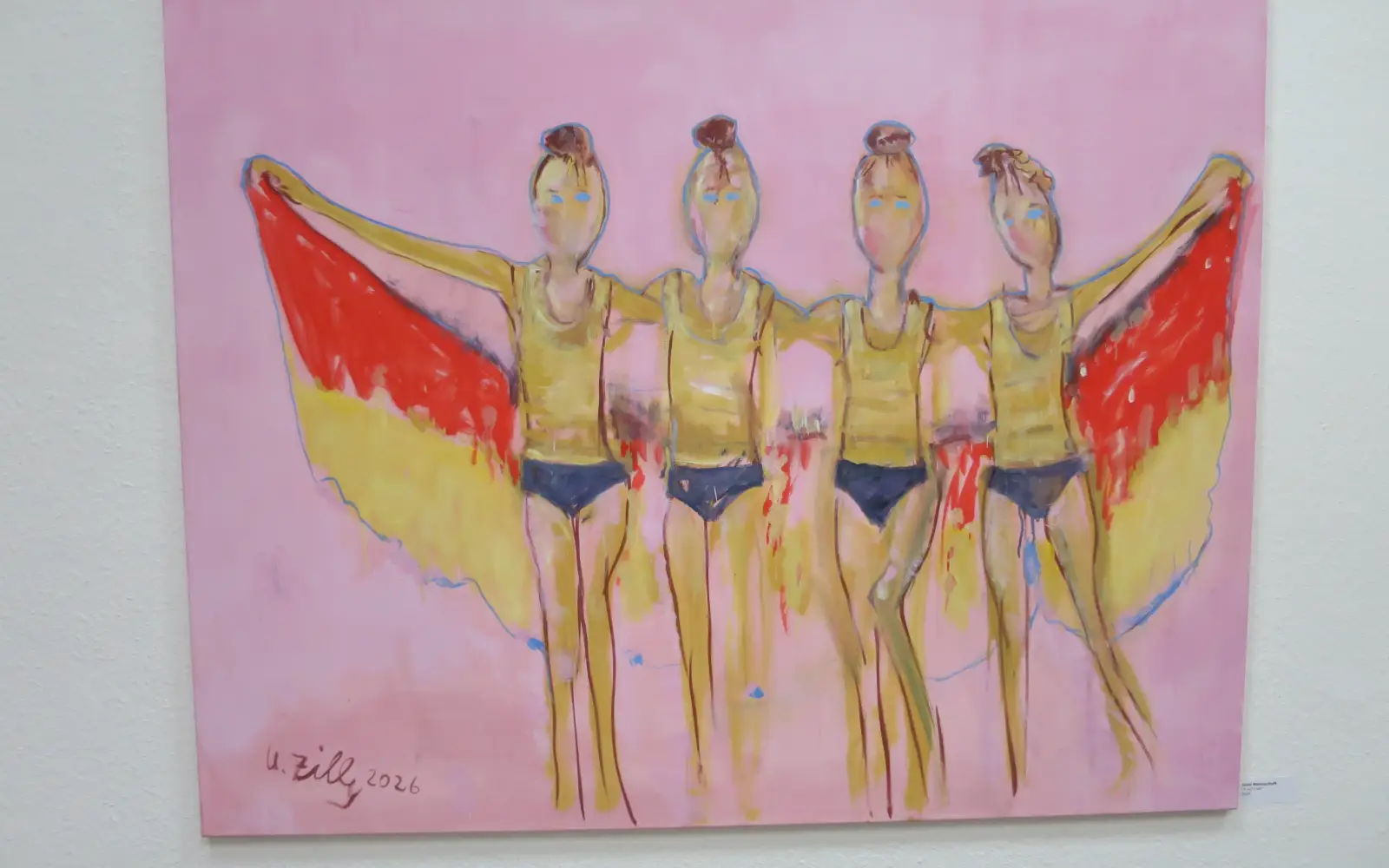 Ulrike Zilly gab diesem Bild den Titel „Gute Mannschaft“. Foto: hs