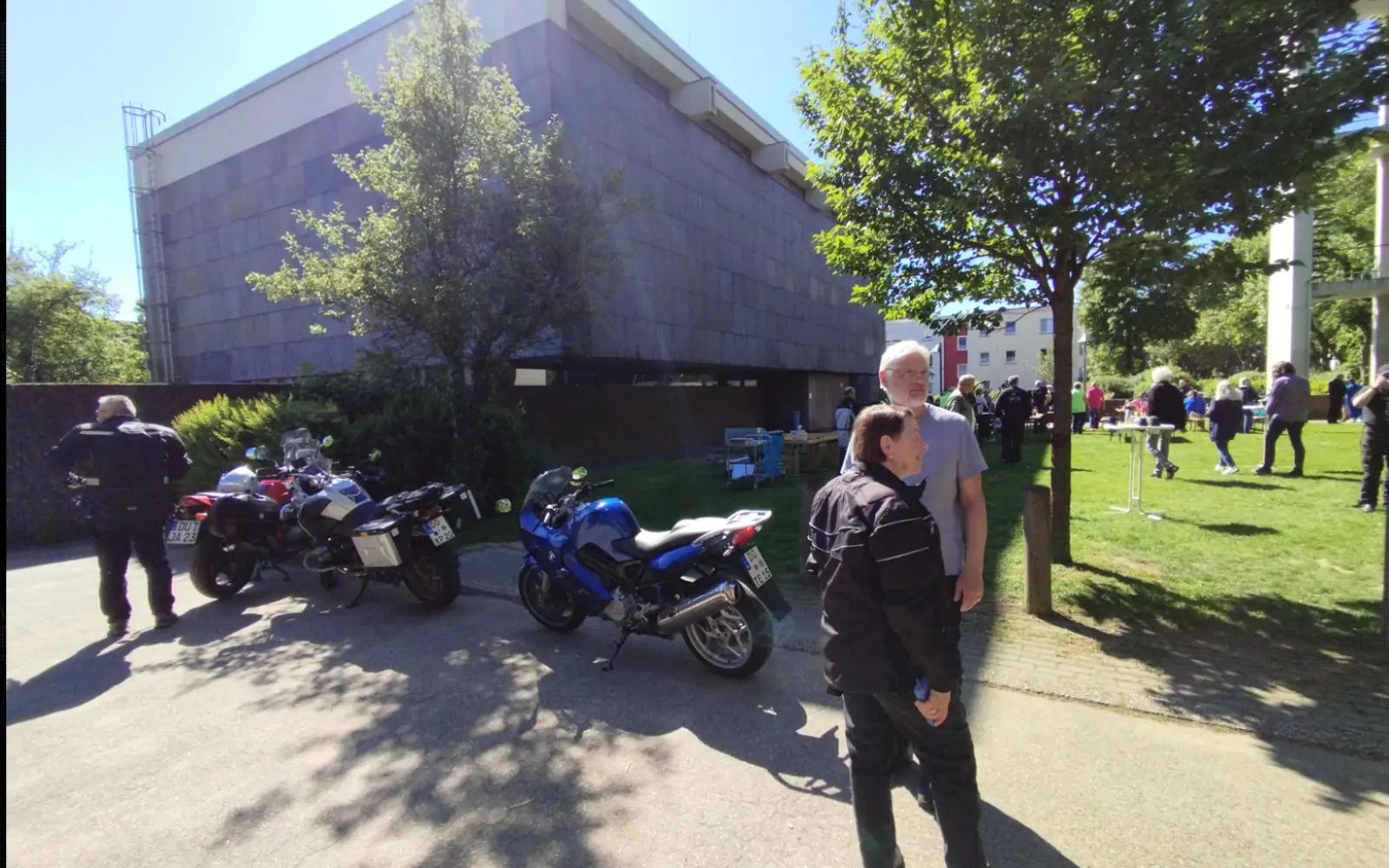 Bei hoffentlich schönem Wetter können die Motorradfahrer nach dem Gottesdienst am 26. April zu einer Ausfahrt aufbrechen. Archivfoto: www.mogo-Duisburg.de