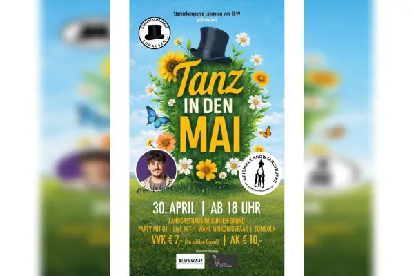 Tanz in den Mai mit Stammkompanie Lohausen