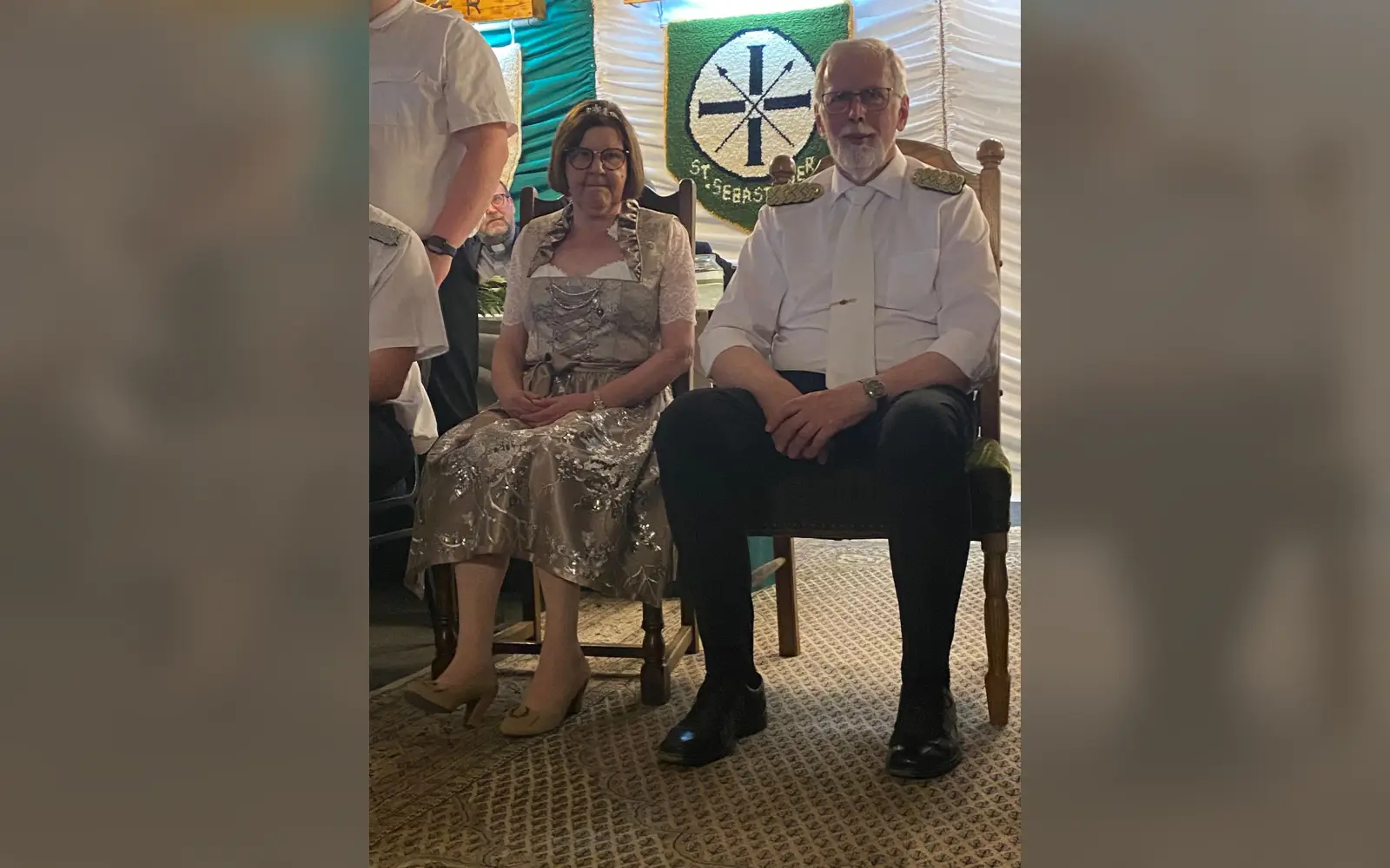 Das ist das neue Königspaar in Großenbaum: Reinhard und Petra Lutz. Foto: privat