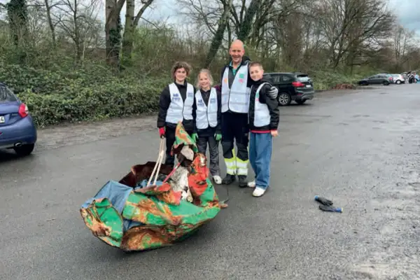Großes Engagement beim Dreck-weg-Tag in Kaiserswerth