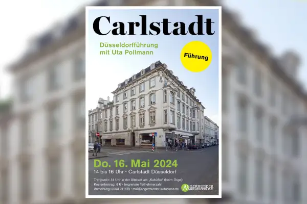 Der Angermunder Kulturkreis lädt ein: Exkursion in die „Carlstadt“