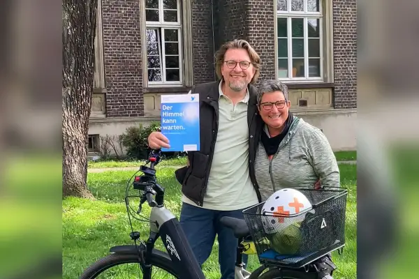 Charity-Radtour: „Never give up!“ für das Friederike Fliedner Hospiz Kaiserswerth